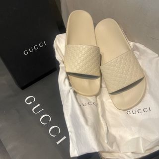 Gucci Microguccisima GG Slides