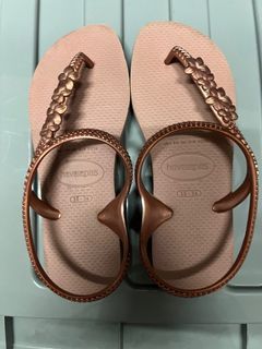Havaianas bronze sandals size 35-36