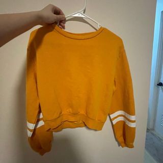 H&M Autumn sweater mustard yellow orangee