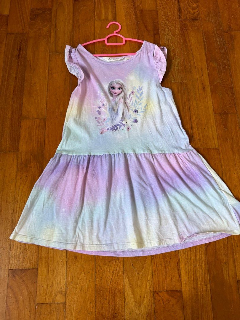 H\u0026M frozen dress, Babies \u0026 Kids, Babies \u0026 Kids Fashion on Carousell