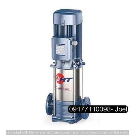 HT VERTICAL MULTI-STAGE CENTRIFUGAL PUMPS ( single phase ), Commercial ...