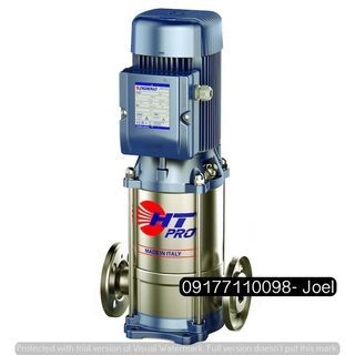 HT-PRO STAINLESS STEEL MULTI-STAGE CENTRIFUGAL PUMPS