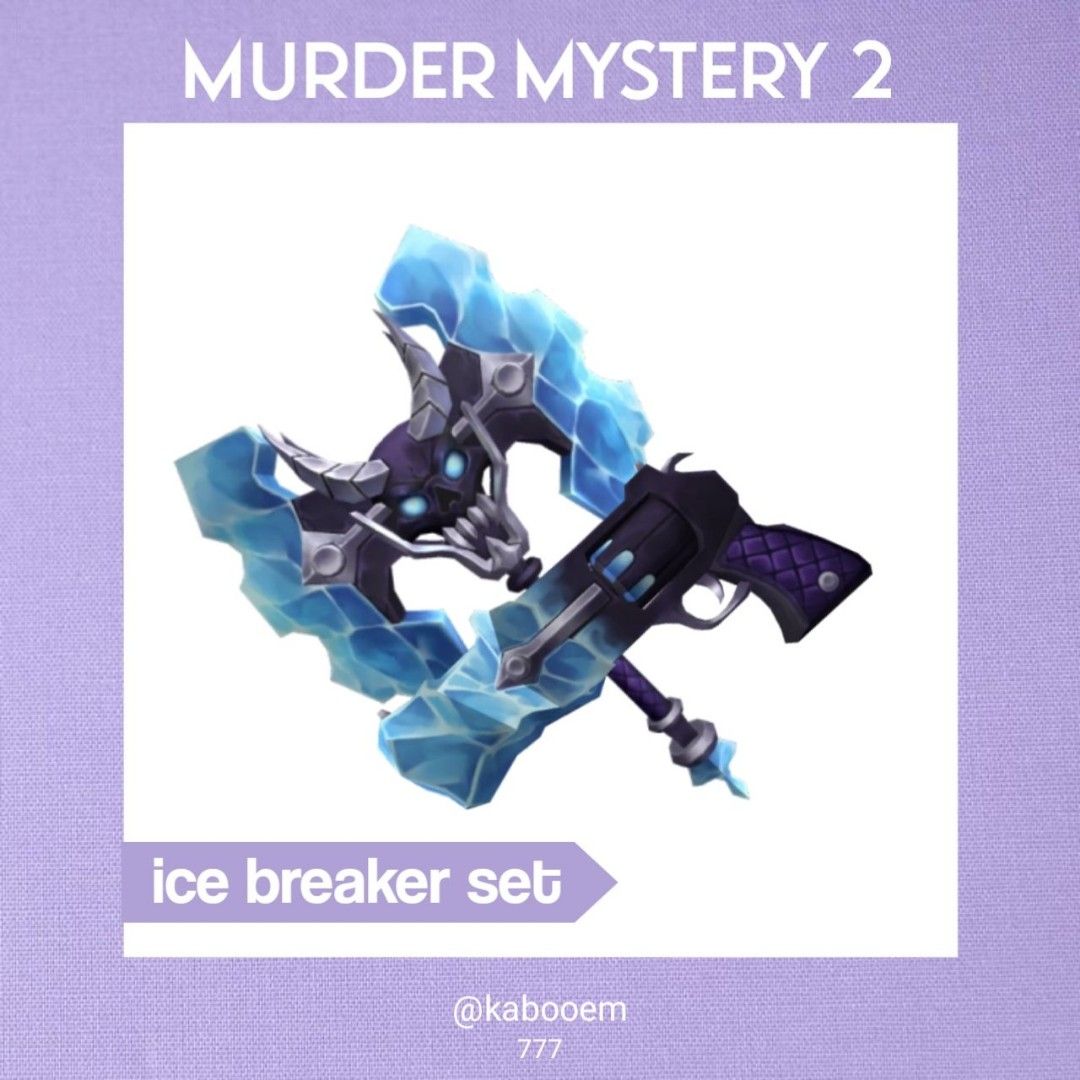 Ice breaker and Ice Blaster set ( MM2 Skin Cheapest price), Video 