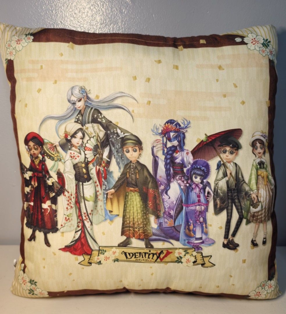 Identity V pillow cushion plush (Category: Plushies & Soft Toys) located in Caloocan City. Submitted by theadoorz15 (Listing ID 1303875164, Image 2). Description: Identity V pillow with papertag.