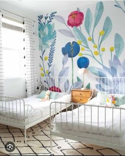 Ikea Minnen Twin Bed with memory mattress