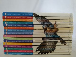 DK ILLUSTRATED FAMILY ENCYCLOPEDIA BOOK BUNDLE ONLY (16 PCS DK EAGLE BOOKS)