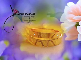 Initial Wedding Ring / Customized Ring  / Diamond Couples  / Promo Price