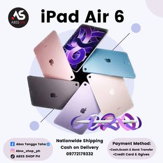 iPad air 6th Generation Brandnew Sealed 1 Year Warranty