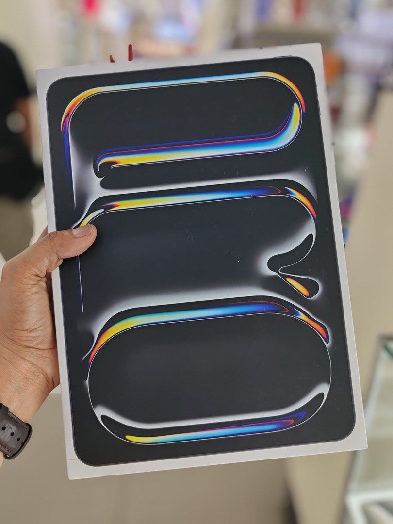 Ipad Pro m4 11inch 256 wifi (Category: iPad) located in Pasig City. Submitted by melissaomb01623 (Listing ID 1303804178, Image 1). Description: Ipad Pro m4 11inch 256 wifi Brand new sealed 1 year warranty 📌pick up store in greenhills shopping center 📌we do cod in metro manila and near provinces just add sf only 📌we ship nationwide via LBC 💯we accept swap/trade in 📌we accept credit card/ggives 📌for fast transaction make a call 09102326423/09