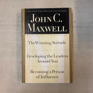 John C. Maxwell 3-in-1 Special Edition (The Winning Attitude, Developing the Leaders Around You, Becoming a Person of Influence)