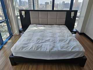 King Size Bed frame and mattress