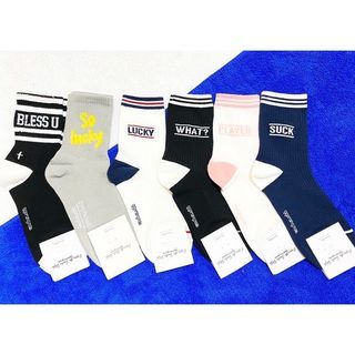 Korean Socks • Statement Iconic Socks