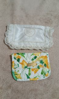Lady vintage lacy purse with free napkin pouch