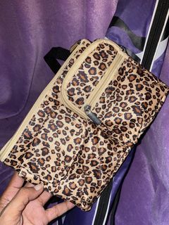 Leopard Sling bag wristlet bag