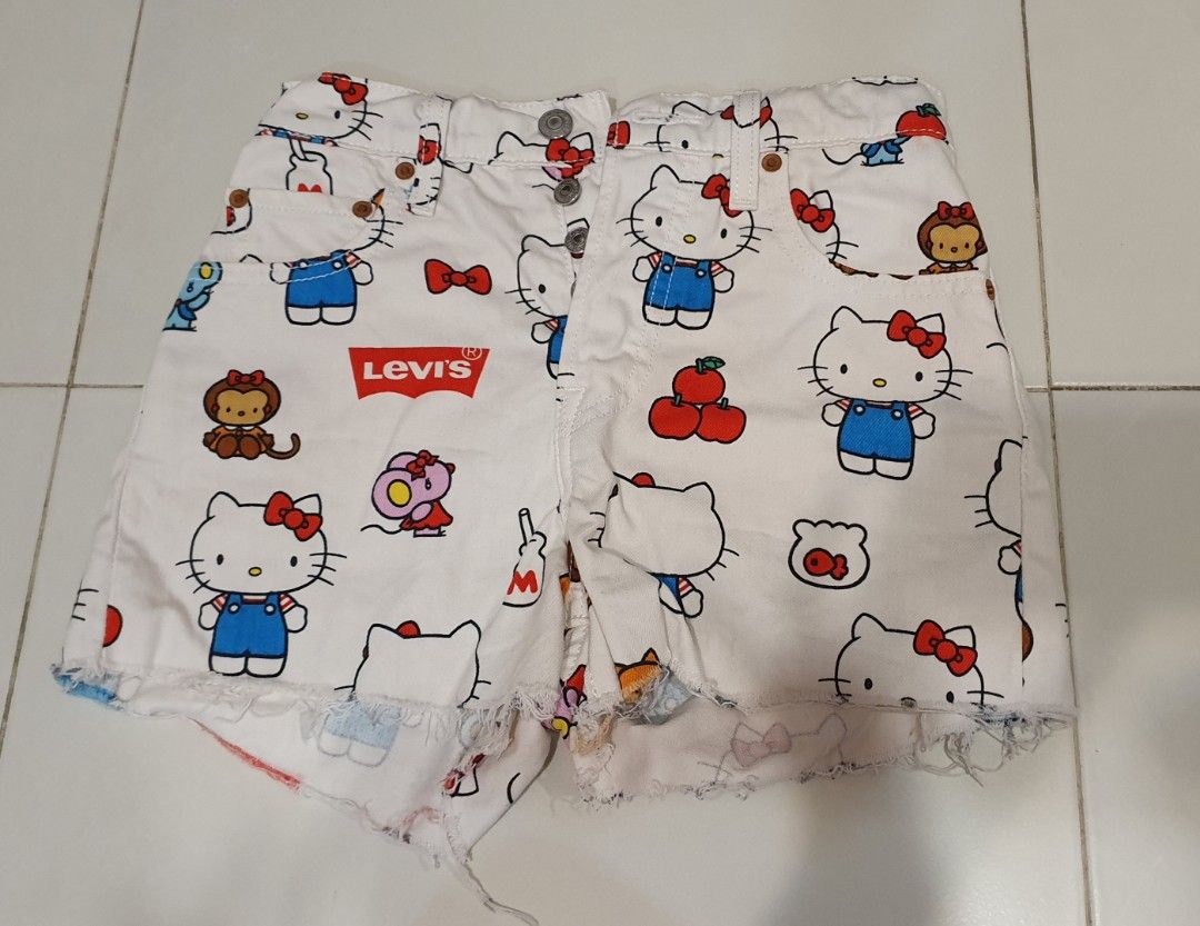 Levi's hello kitty shorts online