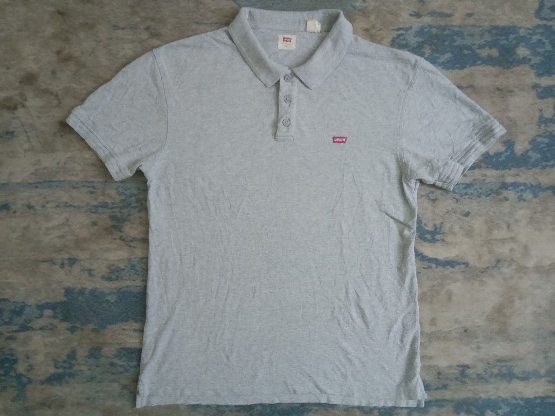 LEVI S STRAUSS CO. POLO SHIRT SMALL LOGO VINTAGE CLASSIC STYLE COLLECTION 3 BUTTONS GOLF PIQUE