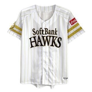 Limited Majestic Japan Softbank Hawks Baseball Takano Saiten 2018 Jersey White