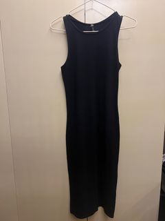long fitted dress