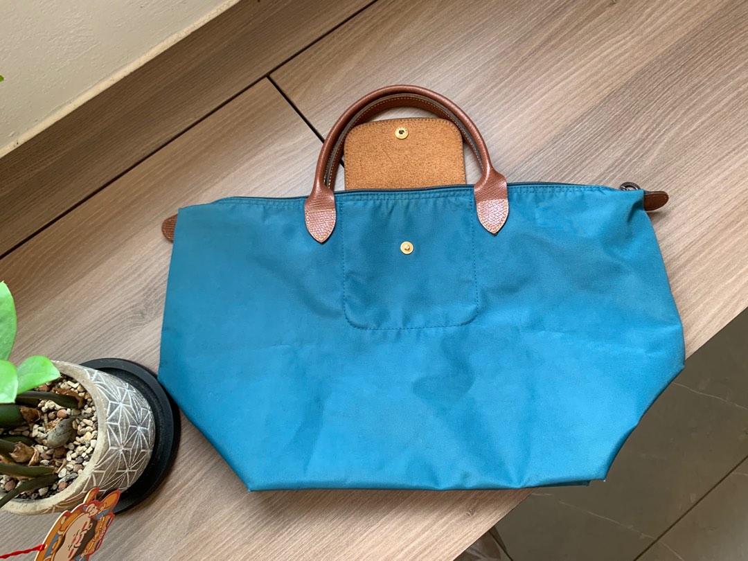 Longchamp Le Pliage Original in arctic blue