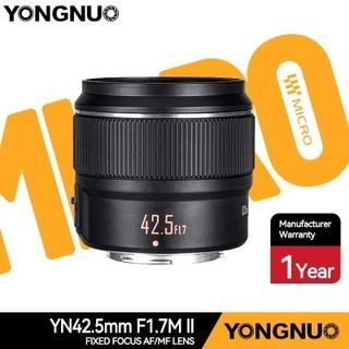 LOOKING FOR: YONGNUO 42.5 MM FOR M43 CAMERA