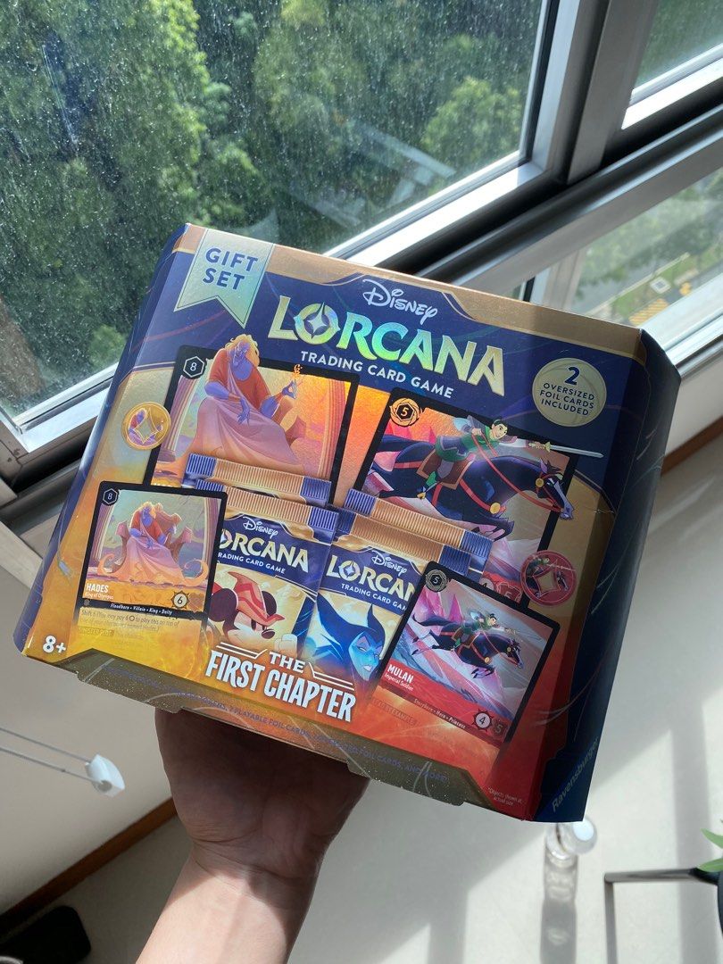 Lorcana Chapter 1 Gift Set, The First Chapter, Hobbies & Toys, Toys & Games  on Carousell