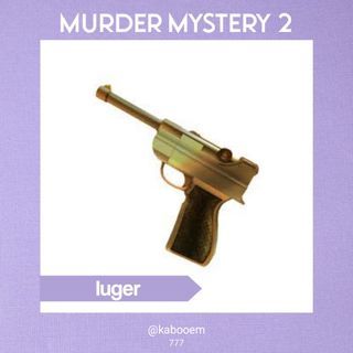 Luger (MM2 Murder Mystery 2 skins)