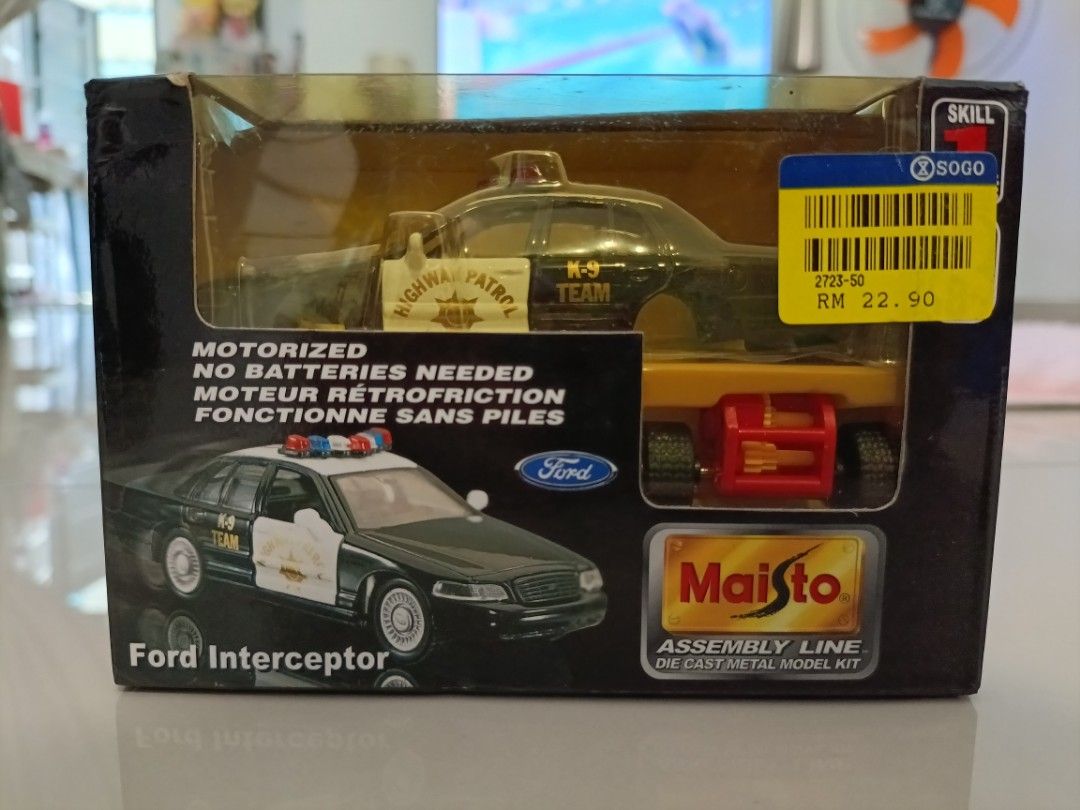 Maisto Police Ford interceptor 1:36, Hobbies & Toys, Toys & Games on ...