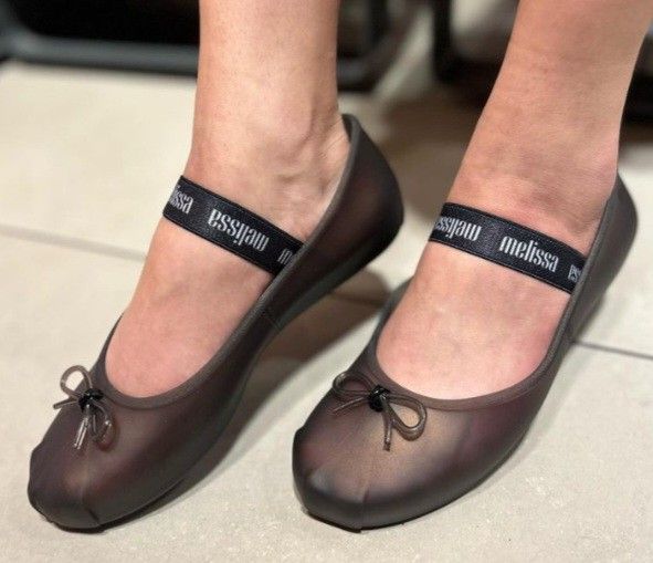 MELISSA SHOES SOPHIE PEARLY BLACK