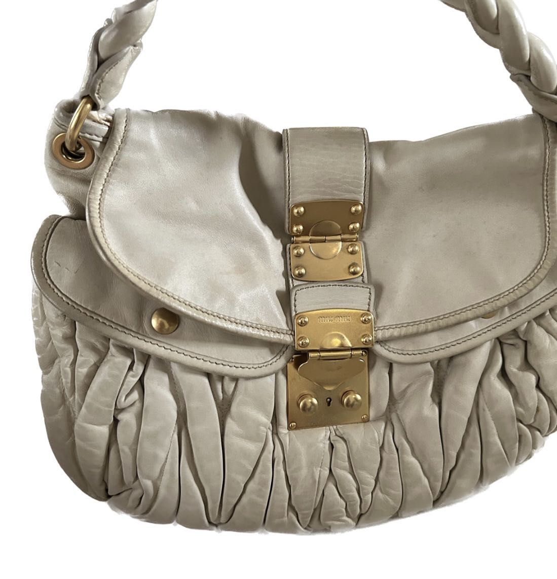 Miu Miu Bag vintage matelasse coffer