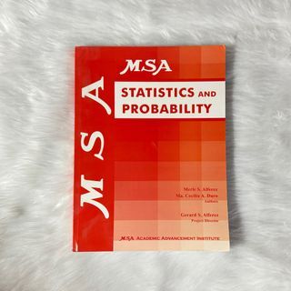 MSA Statistics and Probability Book