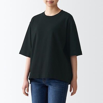Muji Smooth Knitting Wide Shirt (Category: Blouses) located in Hermosa. Submitted by adeladeguzman19 (Listing ID 1303792627, Image 1). Description: excellent size xs-small.