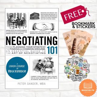 Negotiating 101: From Planning Your Strategy to Finding a Common Ground, an Essential Guide to the Art of Negotiating (Adams 101 Series) (Paperback) — Booktok Ph