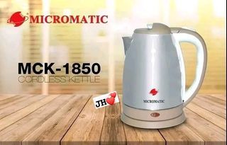 New Micromatic Cordless Kettle