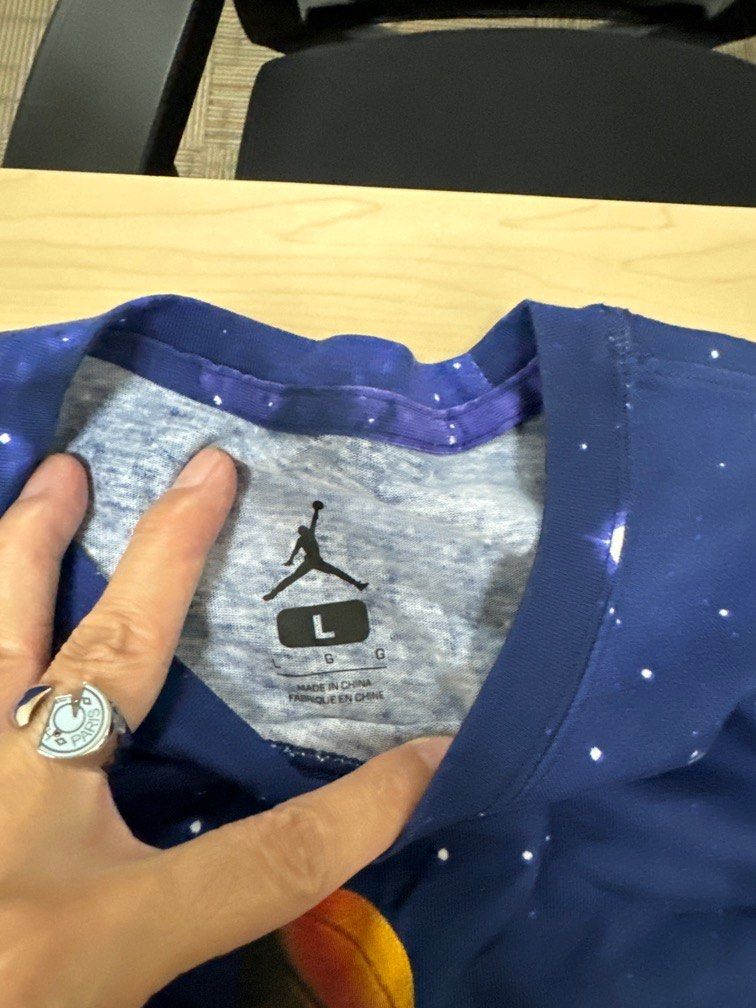 Nike Air Jordan Space Jam 20th Anniversary T Shirt, Men's Fashion - Main Image