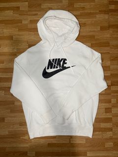 Nike Fleece White Hoodie