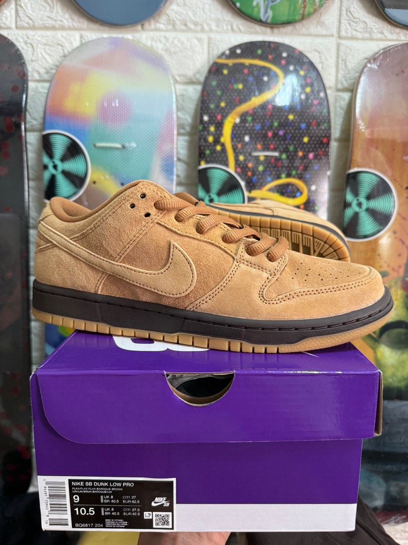 sb dunk flax