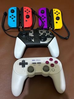 Nintendo switch joycons pro controllers