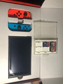 Nintendo Switch V2 w/ 3 Games