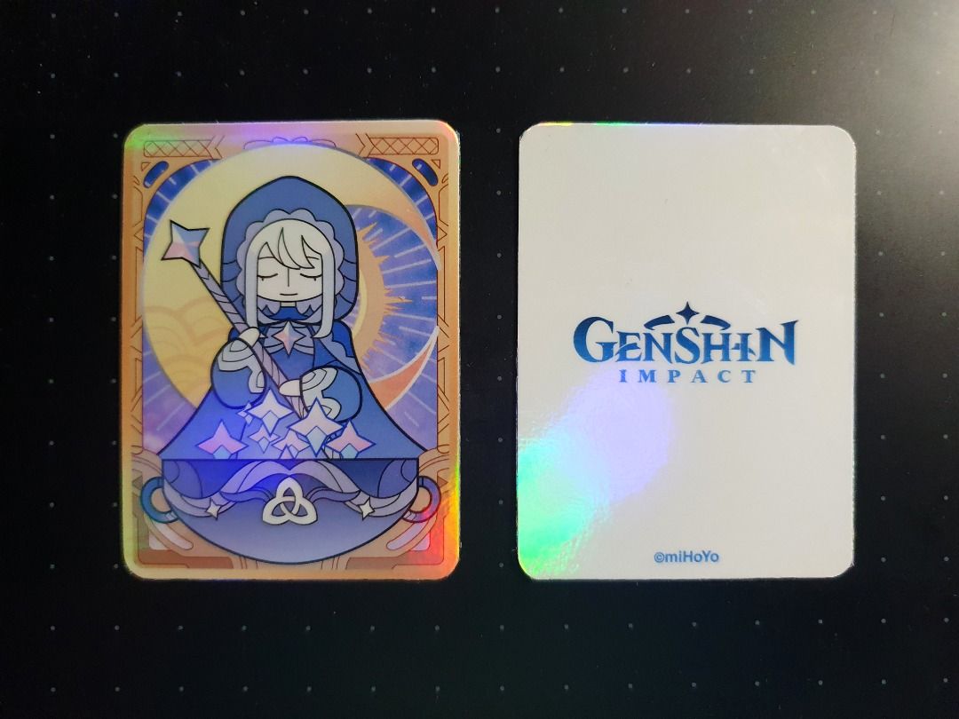 [OFFICIAL] Genshin Impact Welkin Card, Hobbies & Toys, Memorabilia ...