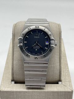 Omega Constellation 368.1201 Blue Dial Stainless Steel