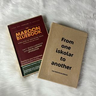 Original Maroon Bluebook (Simulated UP Admission Tests)