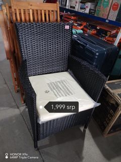 outdoor poly rattan chair