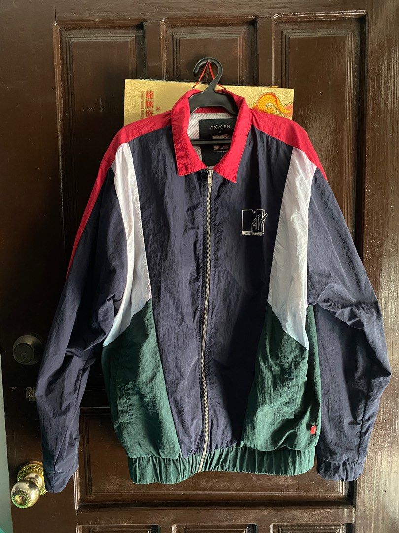 Oxygen MTV Windbreaker Jacket Men s Fashion Coats Jackets and Outerwear on Carousell