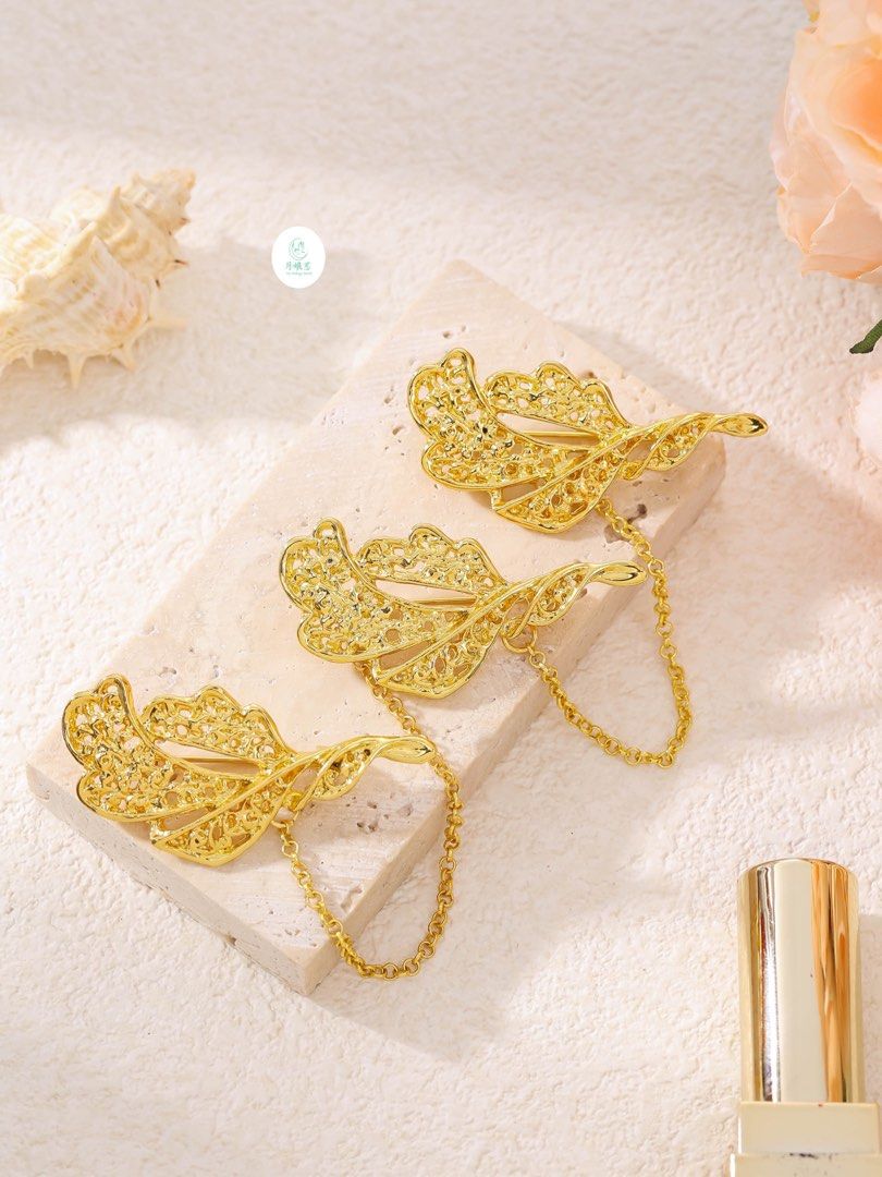 Peranakan Nyonya Kebaya accessories kerosang brooch, Women's