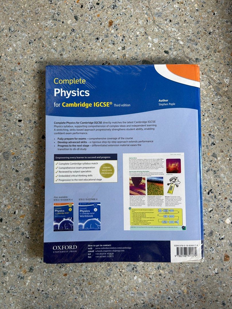 Physics igcse textbook hobbies toys books magazines textbooks on