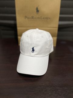 Polo Ralph Lauren White Pony Pearl OG Cap