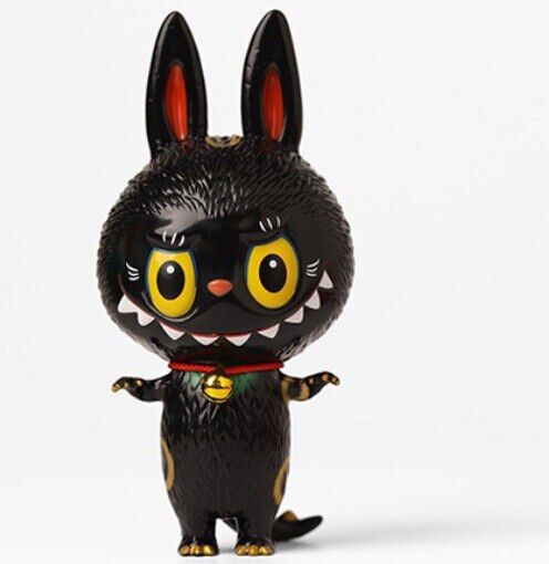 POPMART × HOW2WORK 【LABUBU MANEKI】 HOW2WORK MANEKI LABUBU By KASING LUNG VINYL Figure Sofubi H