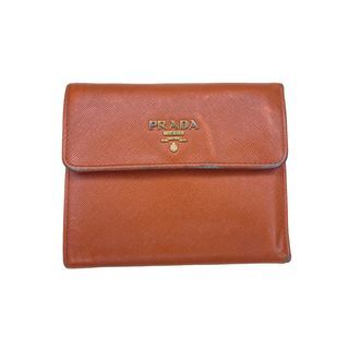Prada Saffiano Metal Flap Wallet