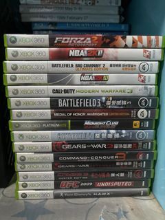 Pre loved Xbox 360 games