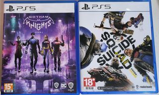 PS5 games Gotham Knights and Suicide Squad (Set)